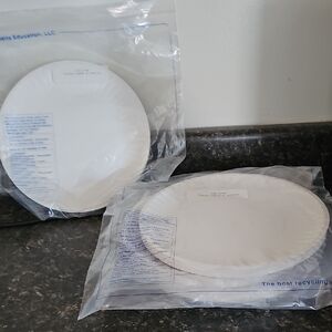 White Paper Plates - 150 Plus